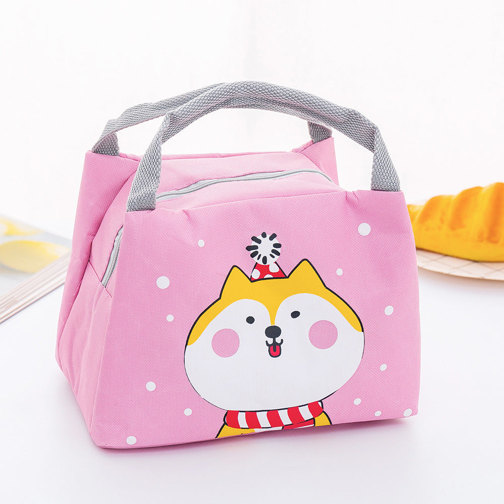 Isolierte Lunchbox-Tasche mit süßem Fuchsdesign