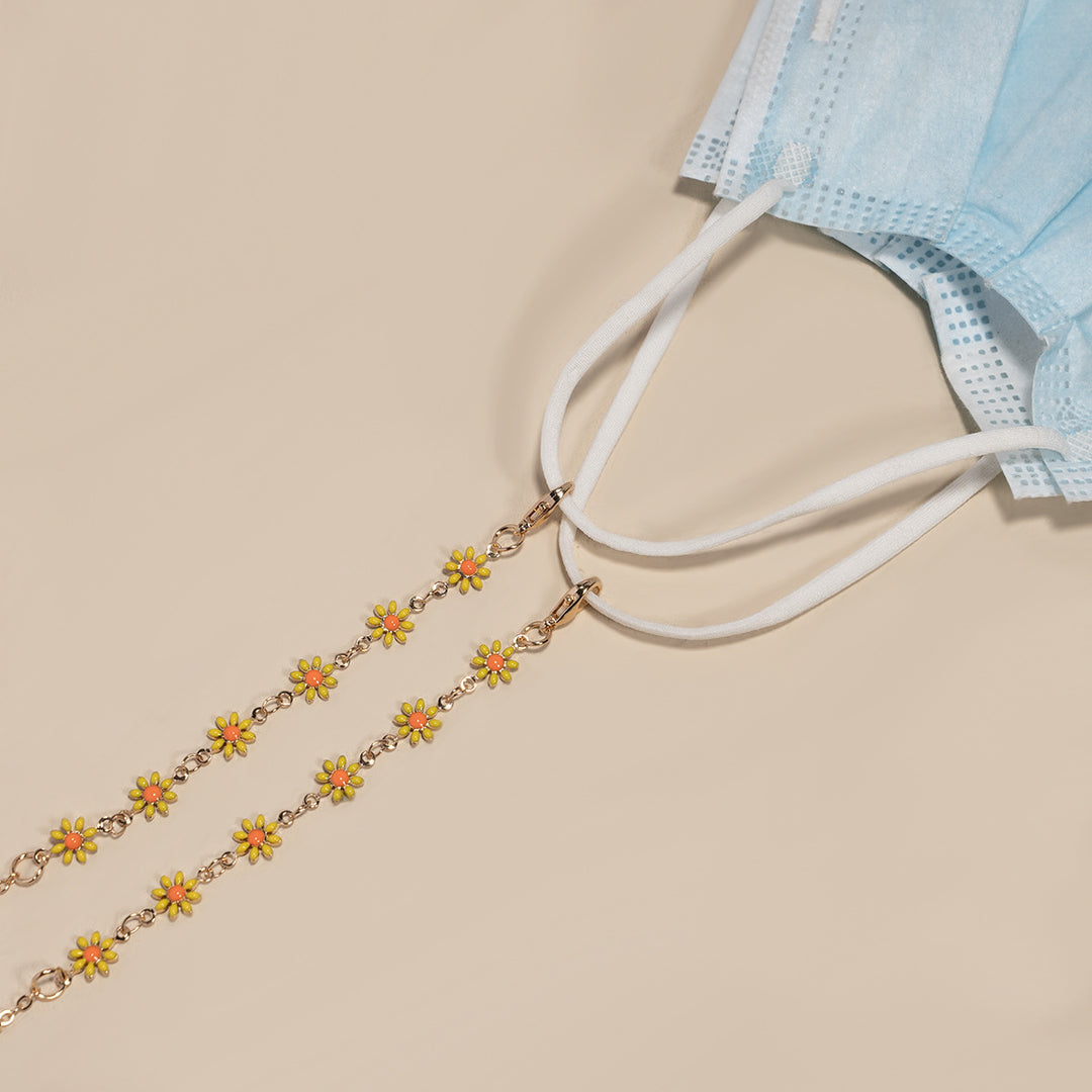 Floraler Ketten-Brillenhalter Karnz