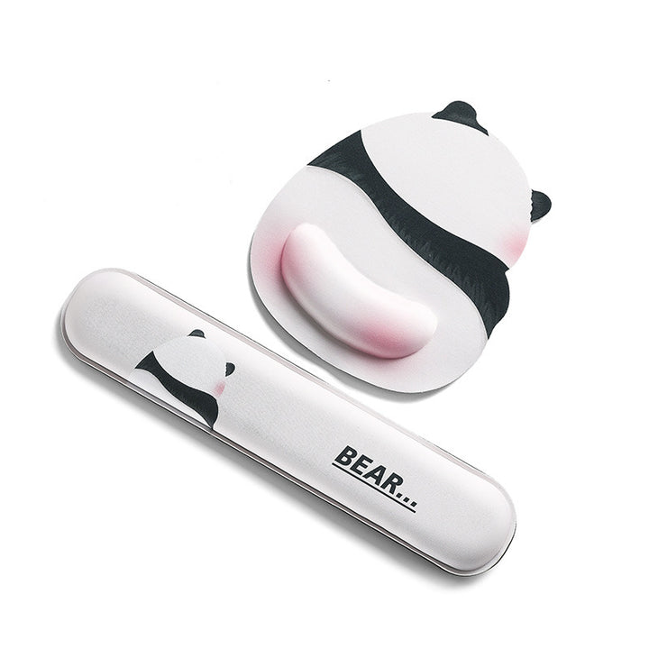 Süßes Cartoon Panda-Themen Mauspad