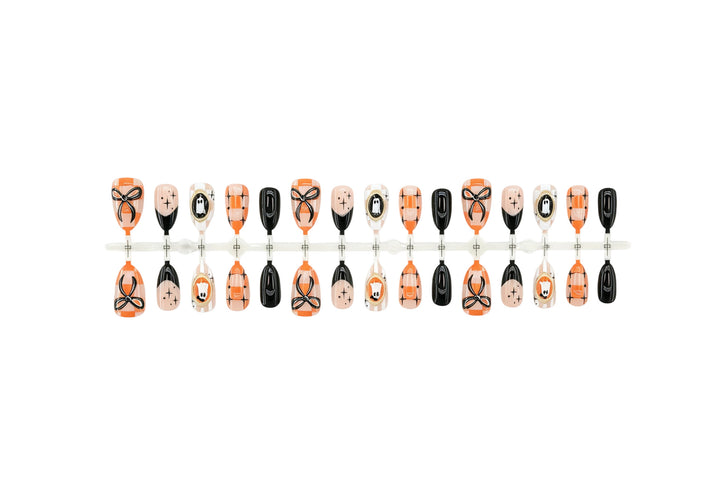 Halloween Kunstnagelset Karnz