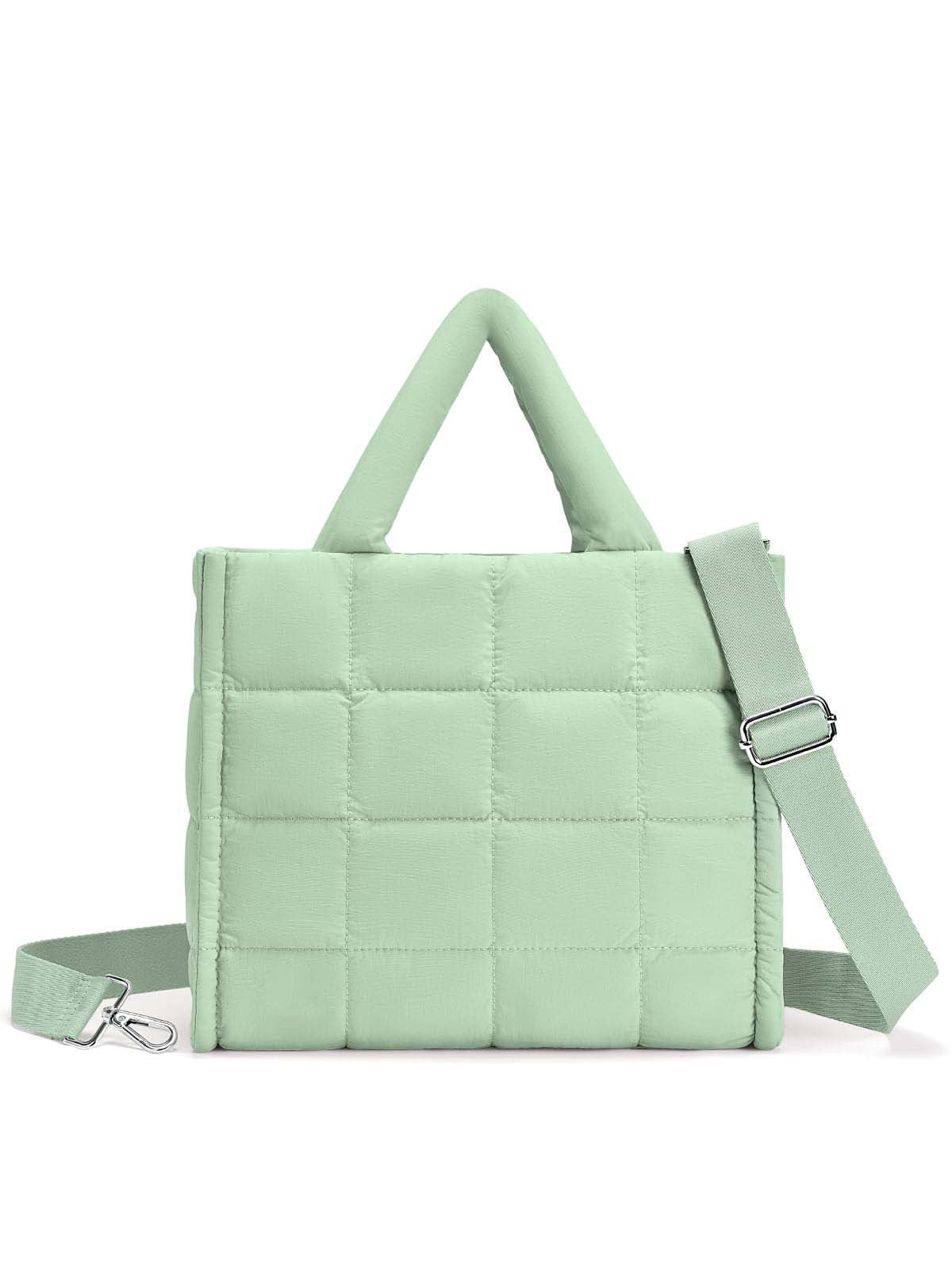 Damen modische Schultertasche mit gepolstertem Design Karnz