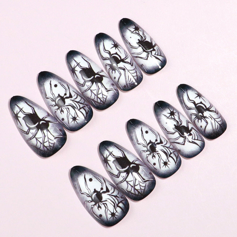 Spooky-Themen Press-On Nagelset Karnz