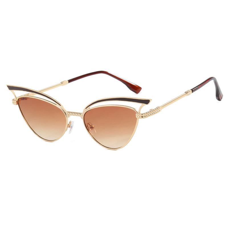 Damen Cat-Eye Brille mit filigranem Designelement Karnz