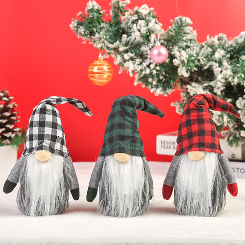 Nostalgische Weihnachtsgnom Dekoration Karnz