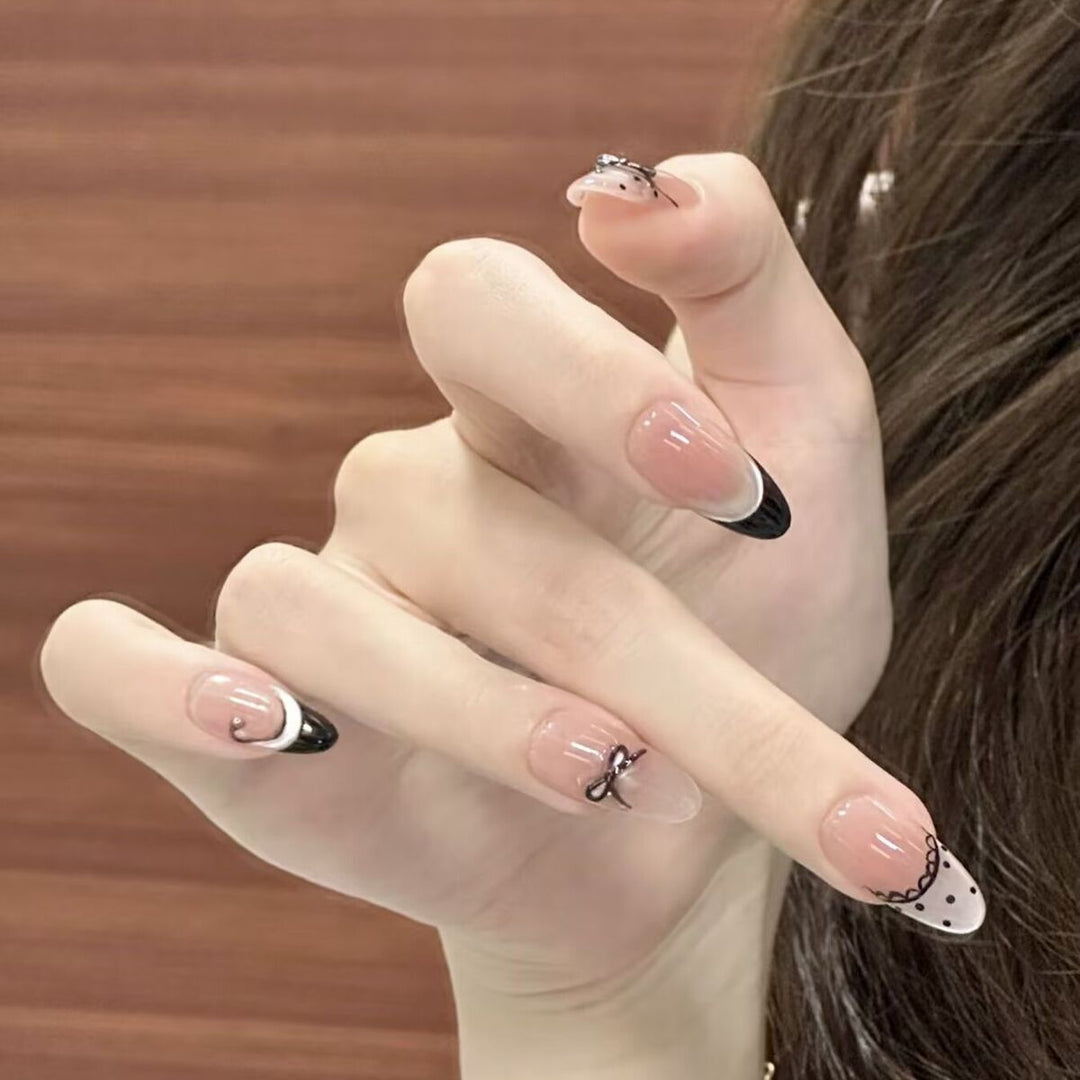 Elegante Künstliche Nail Art Design Karnz
