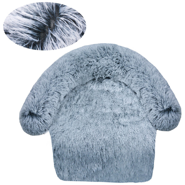 Flauschiges Rundsofa Hundebett