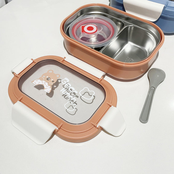 Bären-Themen Mehrfach-Fach Lunchbox