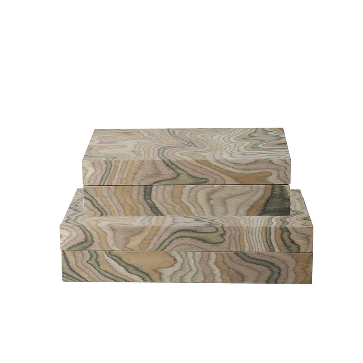 Stylische dekorative Aufbewahrungsboxen-Set
