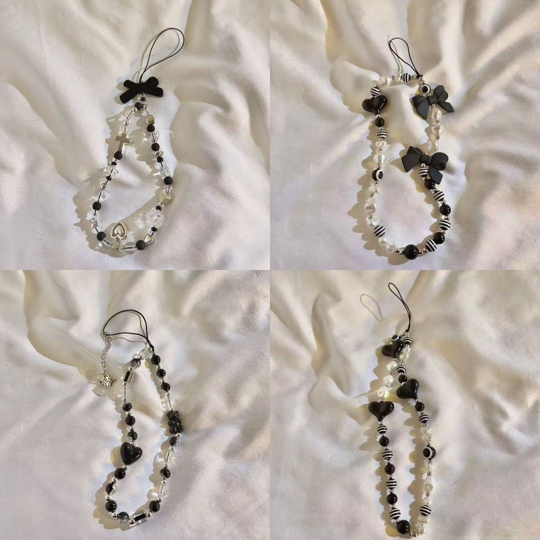 Perlen Charm Halskette Karnz