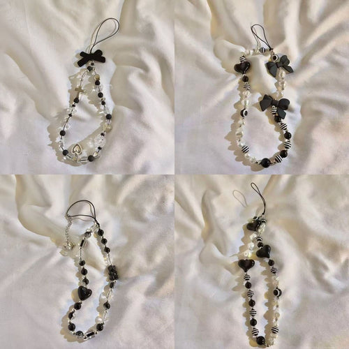 Perlen Charm Halskette Karnz