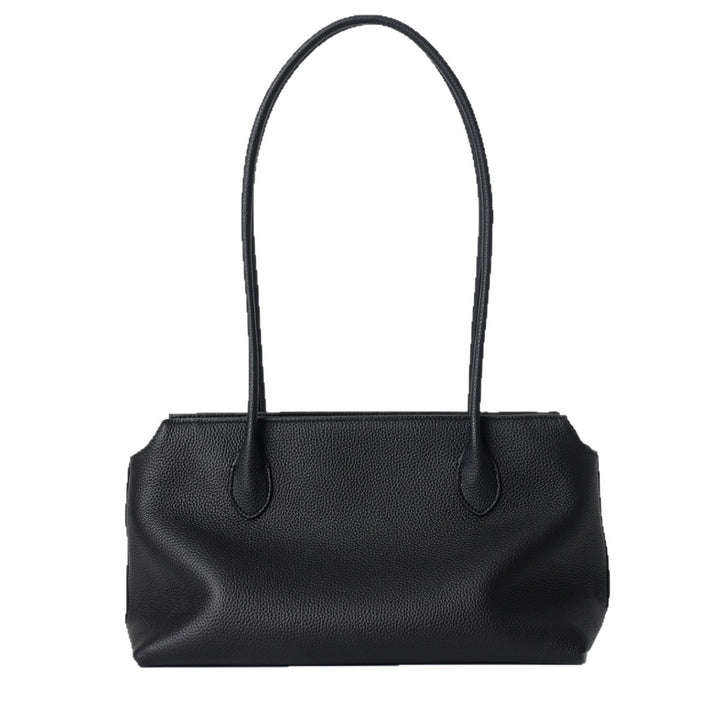 Slim rechteckige genoppte Tasche mit verlängerten Schultergurten