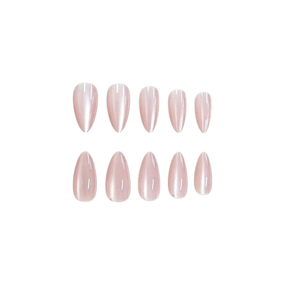 Elegante Glitzer-Stiletto-Nagelverzierungen Karnz