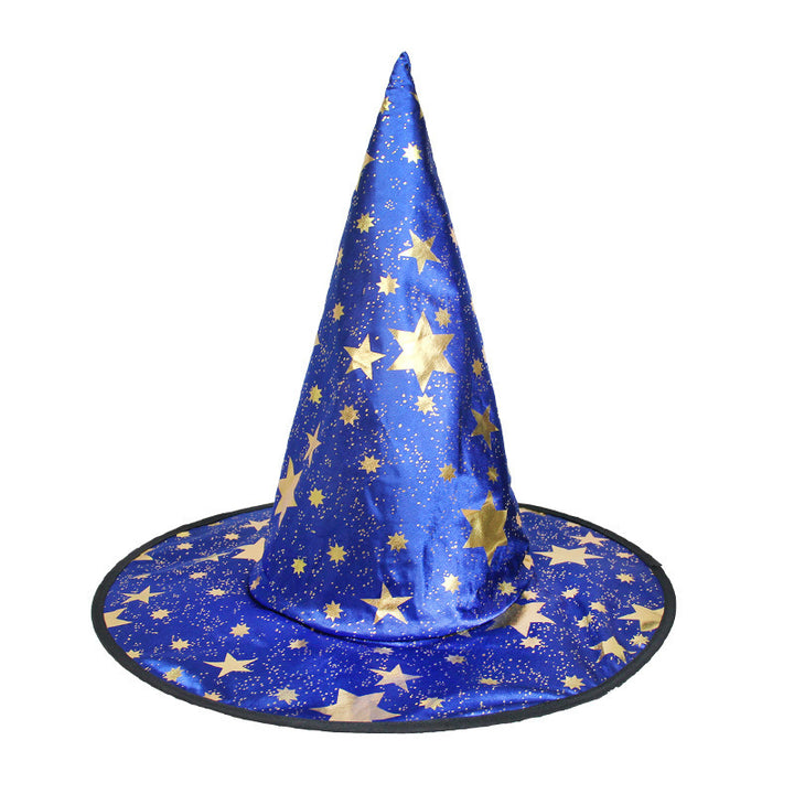 Glitzer Sternen Hexenhut