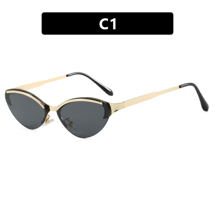 Damen Cat-Eye Sonnenbrille mit elegantem Gestell und UV-Schutz Karnz
