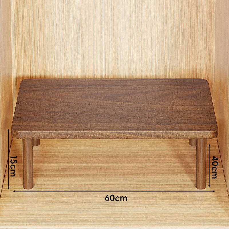 Verstellbarer Mehrhöhe Holz Monitorständer und Desktop Regal
