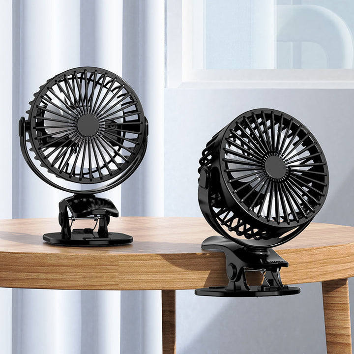 Tragbarer Tischventilator mit Clipfunktion und Leiser Betriebsart Karnz