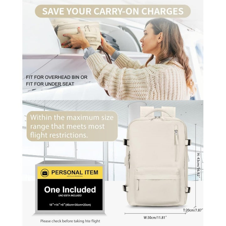 Multifunktionaler Reise-Rucksack mit Isoliertem Laptopfach Karnz