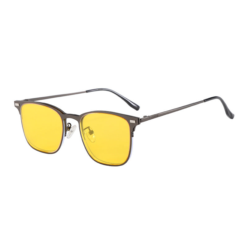 Damen Trendige quadratische Sonnenbrille im modernen Design Karnz