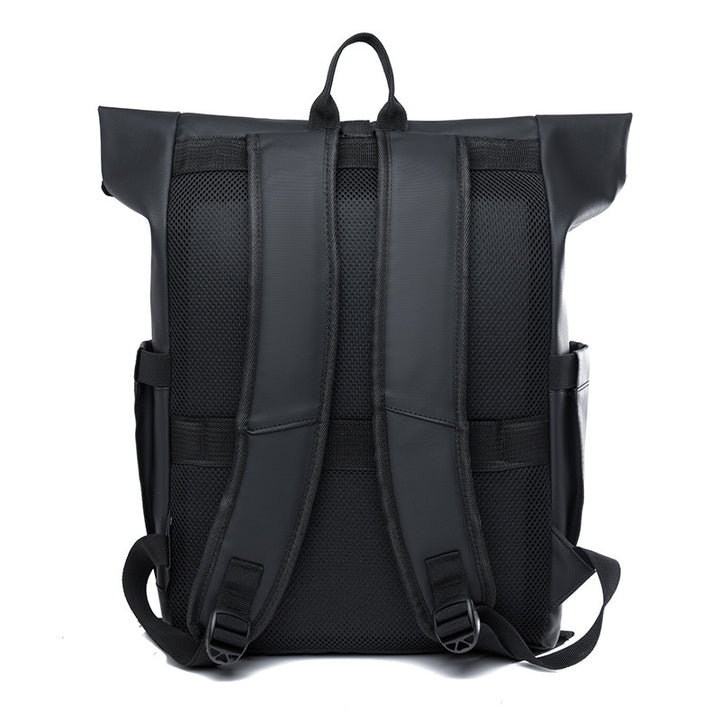 Wasserdichter strukturierter Roll-Top Rucksack Karnz