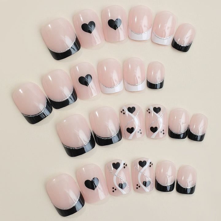 Dekoratives Press-On Nail Art Set