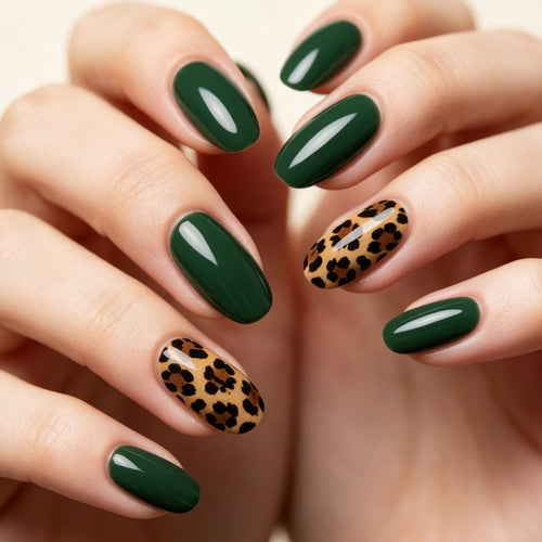 Luxe Leopardenmuster Nagelkunst Karnz