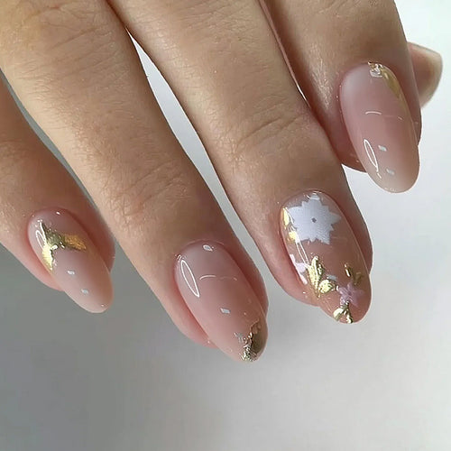 Blumenschmuck Press-On Nageldesign Karnz