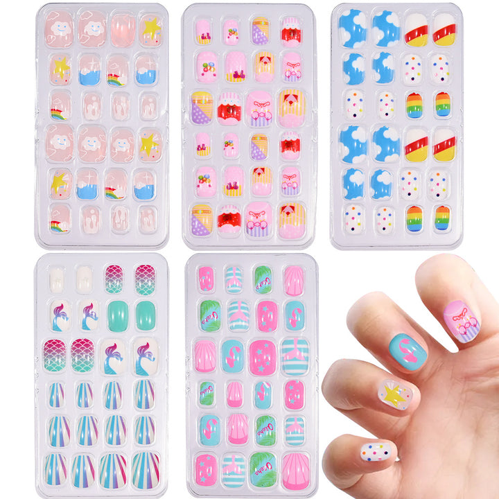 Kreatives Cartoon Nagelkunst Aufkleber Set Karnz