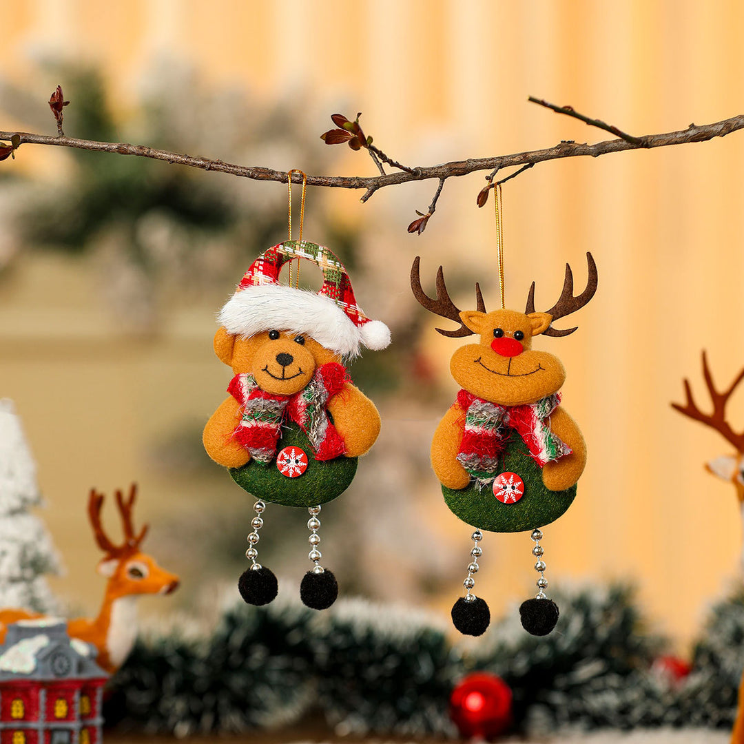 Dekorativer hängender Schneemann Ornament Karnz