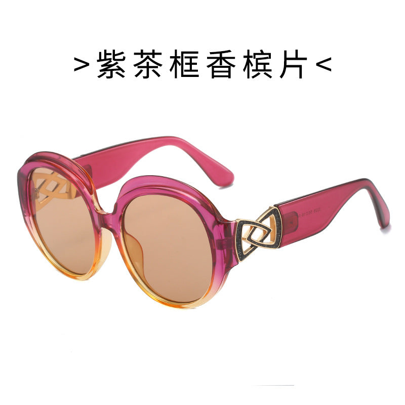 Damen Designer-Sonnenbrille mit luxuriösen Verzierungen Karnz