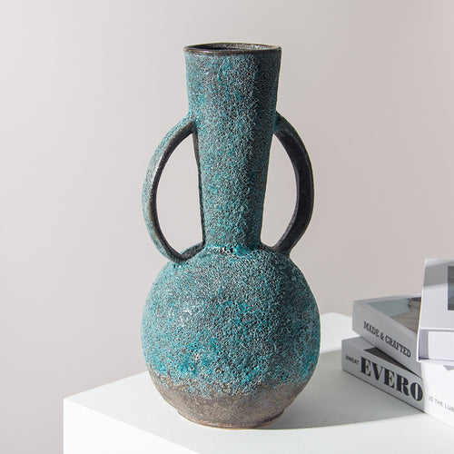 Strukturiert dekorative Keramikvase