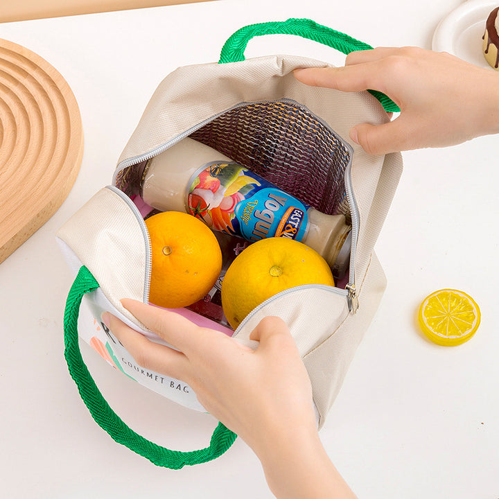 Isolierte umweltfreundliche Lunch-Tasche