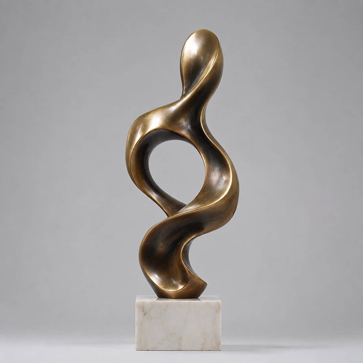 Moderne abstrakte dekorative Skulptur