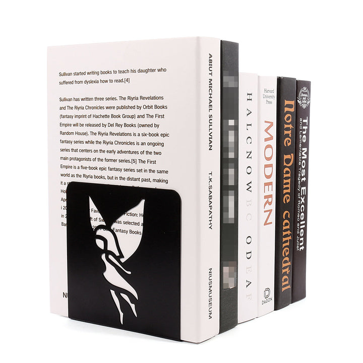 Künstlerische Fee Design Buchstützen