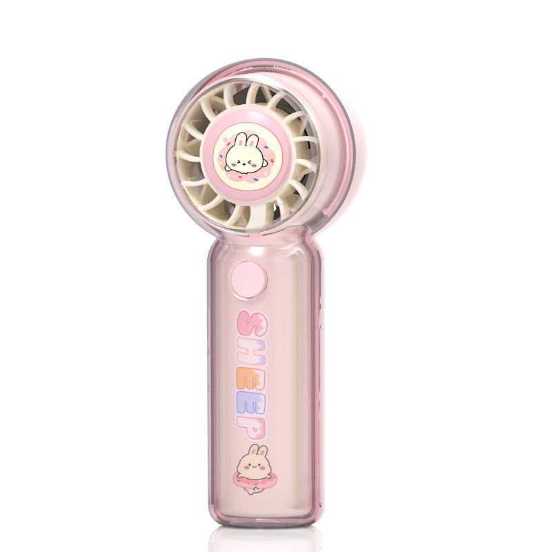 Damen tragbarer Mini-Ventilator mit fröhlichem Design Karnz