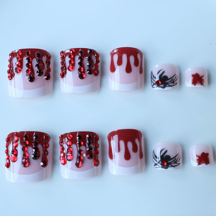 Halloween-Themen Dekorative Nagelkunst Set Karnz