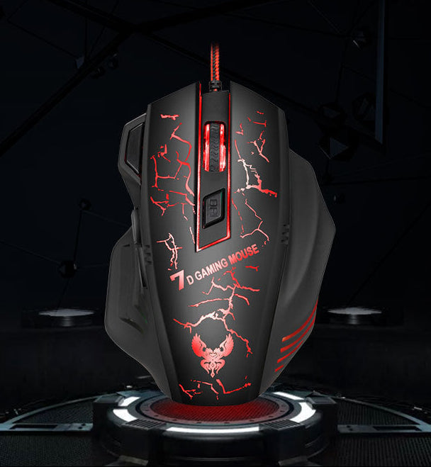Hochpräzise Gaming-Maus mit einstellbarem DPI Karnz