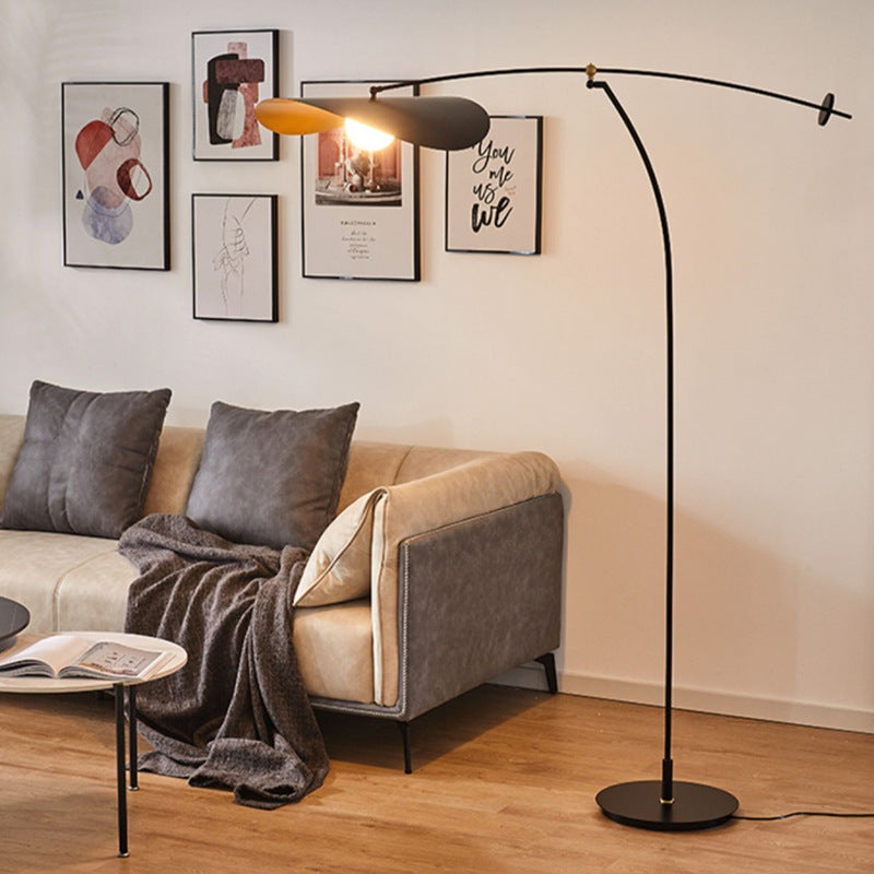Moderne Bogen-Stehlampe mit verstellbarer Höhe