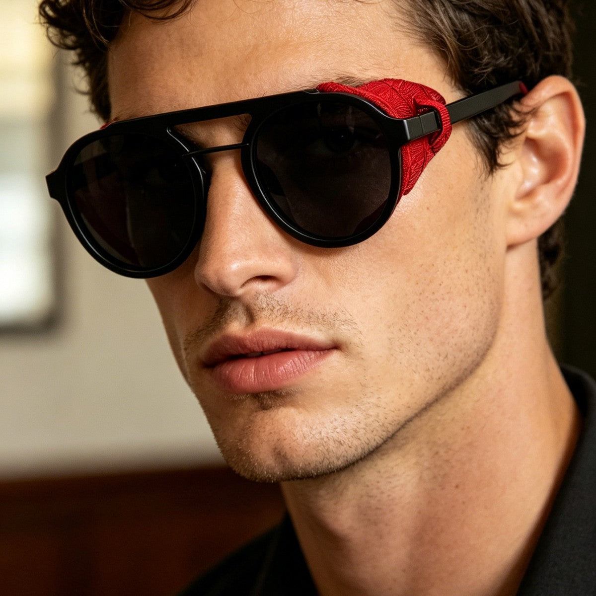 Damen stylische Sonnenbrille mit innovativem Schutzdesign Karnz