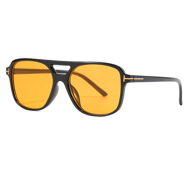 Damen markante Sonnenbrille mit herausragender Form Karnz