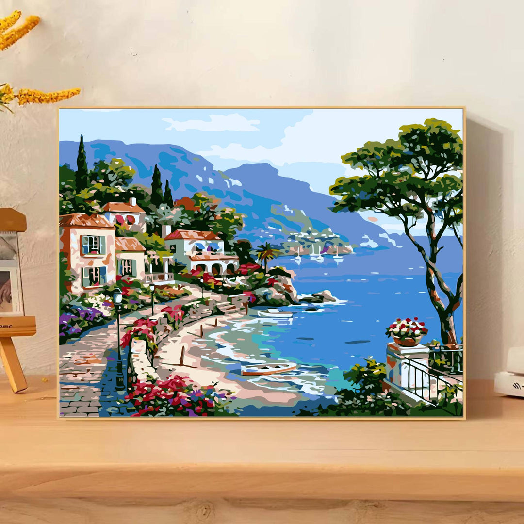 Scenic Landscape Art Leinwanddruck Karnz