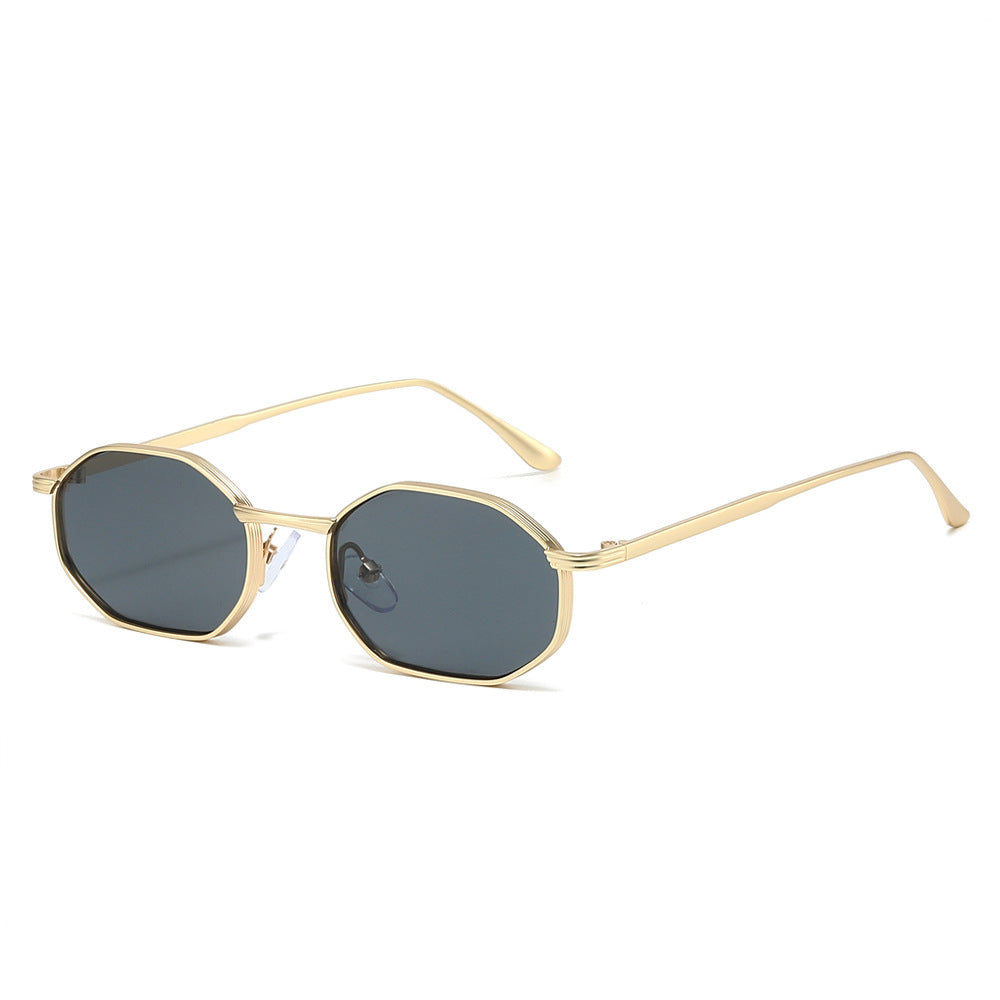 Retro Geometrische Sonnenbrille Karnz