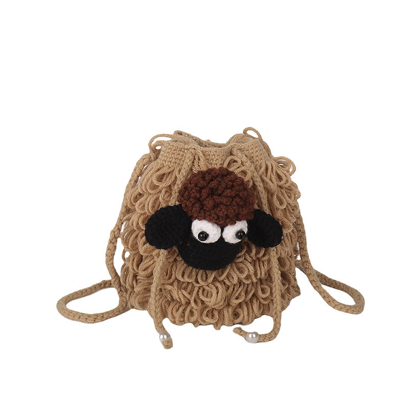 Niedlicher Tier-Themen Häkel-Rucksack
