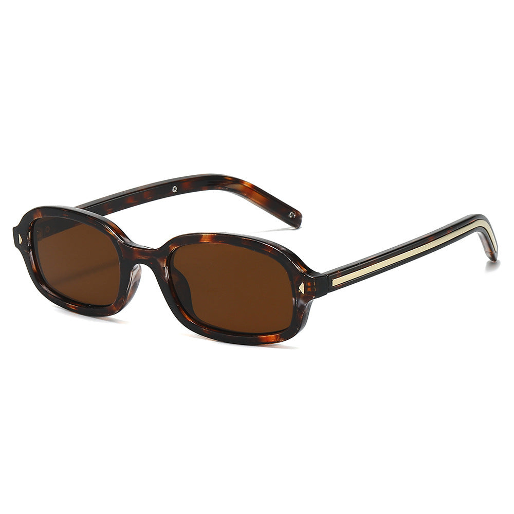 Retro-inspirierte rechteckige Sonnenbrille Karnz