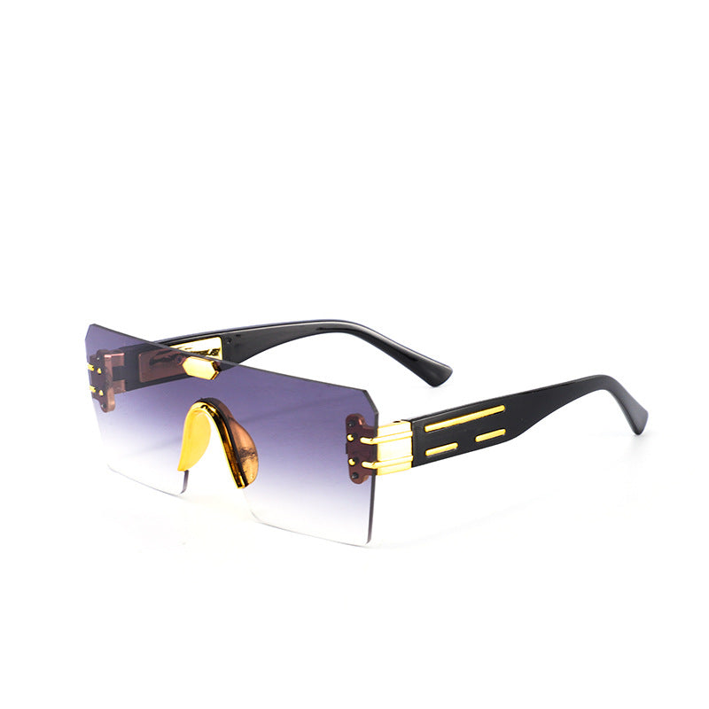 Damen futuristische Fashion-Sonnenbrille Karnz