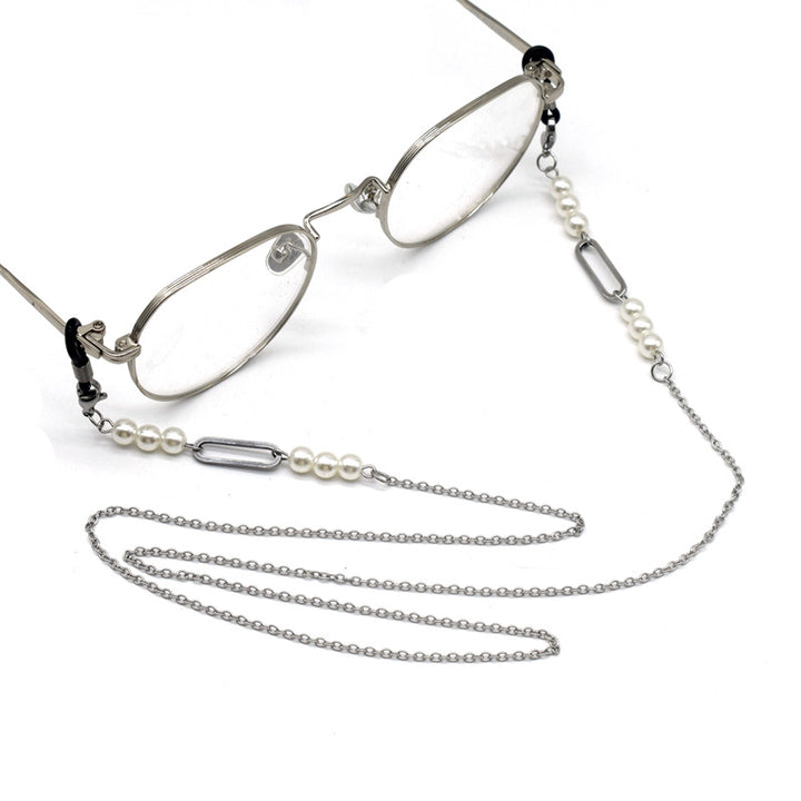 Elegante perlenverknüpfte Brillenband Karnz 1786692206