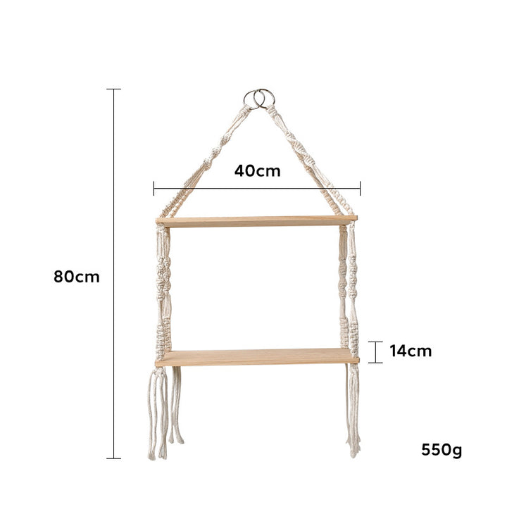 Macrame Wandbehang Karnz