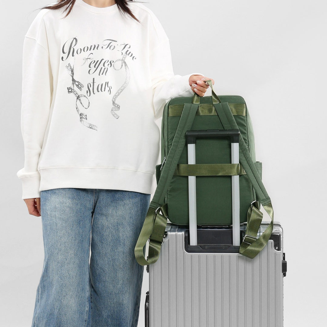 Minimalistischer Rucksack für Reisen