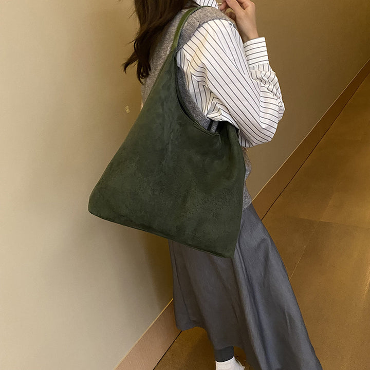 Wildleder Tote