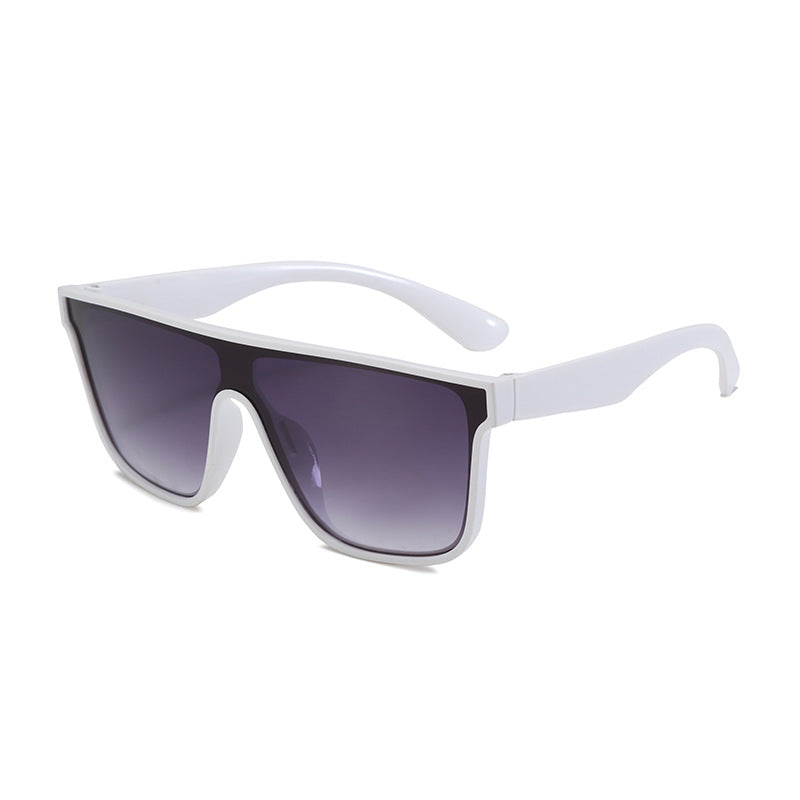 Damen Sportliche Sonnenbrille mit breitem Rahmen und polarisierenden Gläsern Karnz