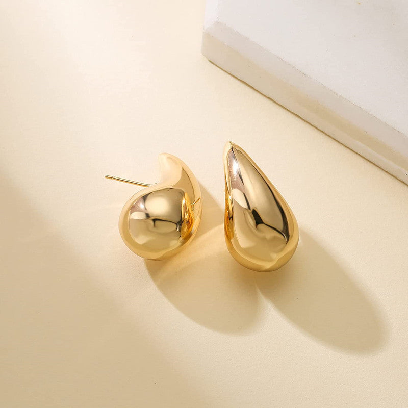 Elegant Geschwungene Ohrstecker Karnz